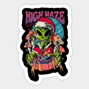 high haze Sticker